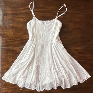 Aritzia talula white dress